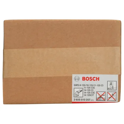 Bosch Schutzhaube 2605510257 | Winkelschleifer Zubehör 125 mm | mit Deckblech | für GWS/GWX Modelle