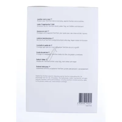 Schutzhülle Leder 7 Zoll für Navigationssystem TomTom 9UYB00103 Display Schutz