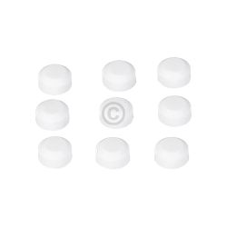 Screw Hole Rubber Of Top Decorative Cover (White)