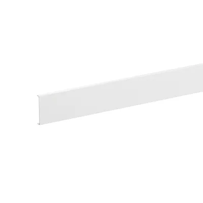 Schneider Electric Frontabdeckung 5580060 | 80x2500 mm | PVC glatt | RAL 9016 weiß | halogenfrei | Schutzfolie