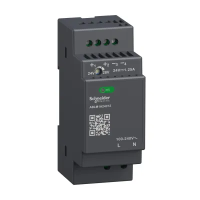 Schneider Electric Spannungsversorgung ABLM1A24012 | 24V DC 1,2A 30W | Modular | Hutschiene | AC 100-240V | IP20