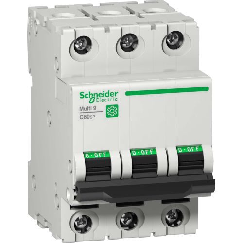 Bild: SE M9F22363 Multi 9 OEM LS-Schalter C60SP 3-polig 63A C-Char. 5kA 480Y/277V UL10