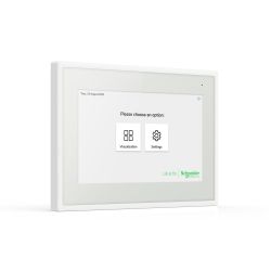 SE MTN6260-7770 SpaceLogic KNX Touch IP 7 Zoll Smart Screen weiß