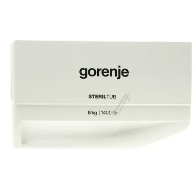 Seifenschubladengriff für Waschmaschine Hisense Gorenje 604990 Waschmittelfachbl