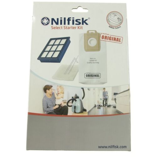 Bild: SELECT Starter-Kit für Nilfisk-Staubsauger 128389188 Handgriff, Düsen