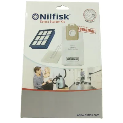 SELECT Starter-Kit für Nilfisk-Staubsauger 128389188 Handgriff, Düsen