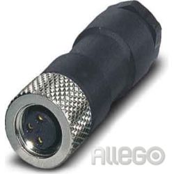 Sensor-Steckverbinder 3p M8 Female vert Schraub