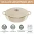 Bild: Tefal Servierpfanne LOV E25972 | Gusseisenpfanne Ø 28cm | 3,8L | Induktion & Backofen geeignet | beige | Eco-Design