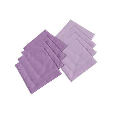 Serviette Lenea BW flieder 4er