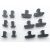 Bild: Set, Gummiteil, Gitter, 12PCS. (4055321154)