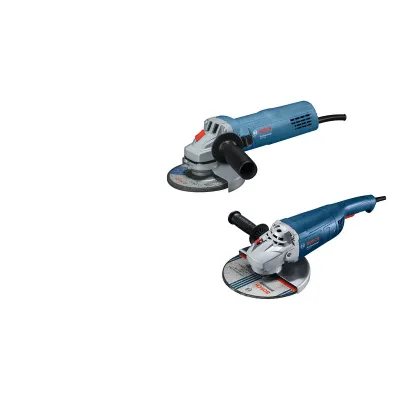 Bosch Winkelschleifer Set 2-tlg. | GWS 20-230 J & GWS 880 | 2.000W & 880W | 230mm & 125mm | Profi Elektrowerkzeug | blau
