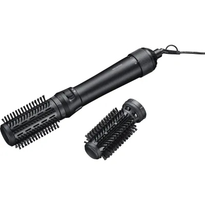 SEVERIN Warmluftbürste WL 0241 | rotierend | 1.000 W | Keramik-Keratin | 2 Aufsätze | Kaltluftfunktion | anthrazit