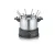Bild: SEVERIN Fondue FO 2470 | Elektro-Fondueset | 1,4l Edelstahltopf | 8 Gabeln | 1500W | stufenlos regelbar | schwarz