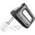 Bild: SEVERIN Handmixer HM 3832 | 400W | 5 Stufen | Edelstahl Rührbesen & Knethaken | Soft-Touch | grau-schwarz