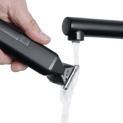 Severin Bart- und Haarschneider HS 0710 | All-in-One Trimmer | Akku | 90 Min Laufzeit | 6 Aufsätze | Nassrasur