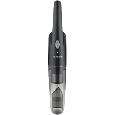 SEVERIN Akku-Handstaubsauger HV 7130 | 4-in-1 Wet & Dry | 7,4 V | Beutellos | 25 Min Laufzeit | Möbelaufsatz | Schwarz