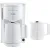 Bild: SEVERIN Filterkaffeemaschine KA 9309 | 2 Thermokannen | 8 Tassen | 1000 W | Tropfverschluss | Abschaltung | Weiß