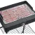 Bild: Severin Standgrill PG 8566 | Elektrogrill 2200 W | Edelstahl-Grillrost | Temperaturregler | Windschutz | Schwarz