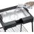 Bild: Severin Standgrill PG 8566 | Elektrogrill 2200 W | Edelstahl-Grillrost | Temperaturregler | Windschutz | Schwarz