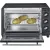 Bild: Severin Toastofen TO 2067 | Mini Backofen 20L | 1500W | Ober-/Unterhitze | Pizzaofen bis 30cm | Timer 60 Min | Schwarz