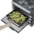 Bild: Severin Kleinküche TO 2074 | Back- und Toastofen mit 2 Kochplatten | 30 Liter | Drehspieß | 2500 W | schwarz