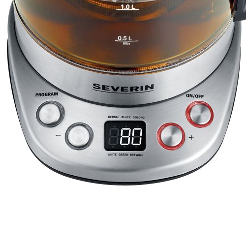 Bild: Severin WK 3480 Glas-Tee-/Wasserkocher Deluxe
