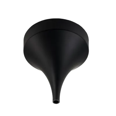 SG Leuchten Baldachin 003163 | Deckenbaldachin für Pendelleuchte | Kunststoff | Ø140 mm x 135 mm | schwarz