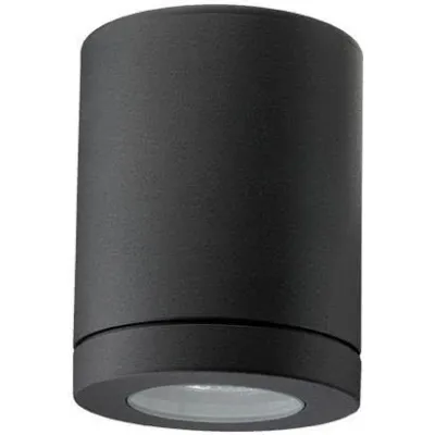 SG Leuchten Deckenanbauleuchte METRO CEILING 614695 | GU10 Fassung | 35W | IP65 | Aluminium schwarz | Außenleuchte