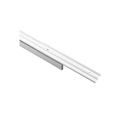 SG Leuchten Lastverteilplatte 312425 | Shopline 3-T System | Montageplatte Zubehör | Stahl | 180x30x5 mm | weiß