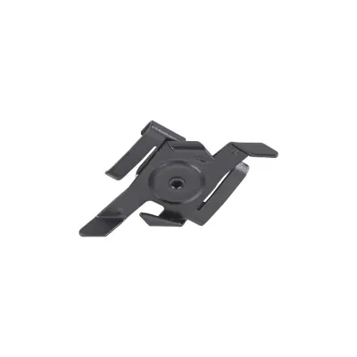 SG Leuchten Deckenhalterung 314438 | Shopline 3-T System | T-Decke | Stahl | 90x60x10 mm | schwarz