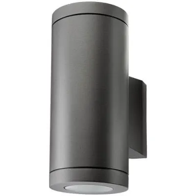 SG-Leuchten Außenwandleuchte Metro 623692 | 2x GU10 | dimmbar | IP65 | Aluminium | Up & Down | graphit