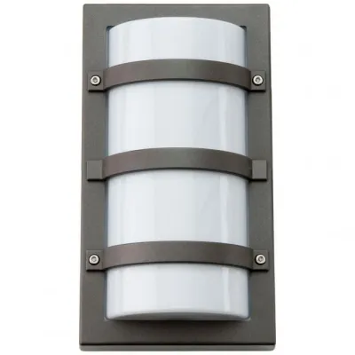 SG Leuchten Wandleuchte TRIO 623520 | E27 Fassung | LED austauschbar | IP65 | IK10 | anthrazit | Außenwandleuchte