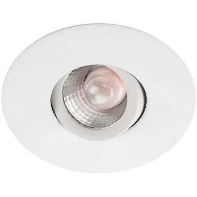 SG Leuchten LED-Einbaustrahler 907011 Nano Tilt | 4W | 2700K warmweiß | 210lm | dimmbar | 36° schwenkbar | weiß