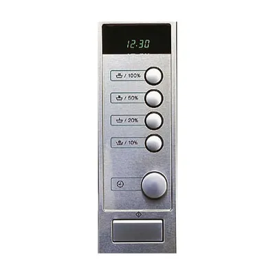 SHARP Gastro-Mikrowelle R-22AM | 1500W | 20L Edelstahl | 4 Leistungsstufen | Keramikboden | Profi Standgerät