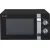 Bild: SHARP Solo-Mikrowelle R204BA | 20 Liter Garraum | 800 Watt | 6 Leistungsstufen | mechanische Bedienung | Schwarz