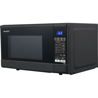 SHARP Mikrowelle R670BK 2in1 mit Grill | 20L | 800W | 1000W Grill | 13 AutoCook Programme | TouchControl | Schwarz