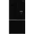Bild: Sharp Multi Door Kühlschrank SJ-NFA35IHDBD-EU | 487L | No Frost | Wasserspender | Twist Ice Maker | LED | schwarz matt