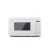 Bild: SHARP Mikrowelle 2-in-1 YC-MG02E-C | Grillfunktion 1000W | 800W Mikrowelle | 20 Liter | digital | Drehteller | crystal white