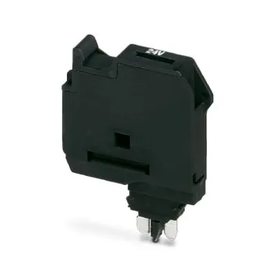 Phoenix Contact Sicherungsstecker P-FU 5X20 | 3036806 | G-Sicherungen 5x20mm | 6,3A | 500V | steckbar | schwarz