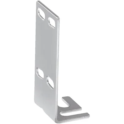 SICK Befestigungswinkel BEF-W100-B | Zubehör für Sensoren | Stahl verzinkt | inkl. Befestigungsmaterial | Bodenmontage