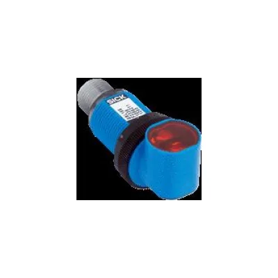 SICK Einweg-Lichtschranke GRSE18S-P2338 | PNP | M12 Stecker | Schaltabstand 0–15 m | IP67 | PinPoint-LED | 18 mm
