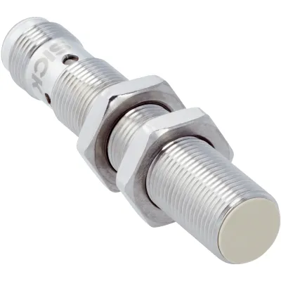 SICK Induktiver Näherungssensor IMF12-04BPSNC0S 1076673 | PNP Schließer | 4 mm bündig | M12 Metall | Ø12mm | DC 10V