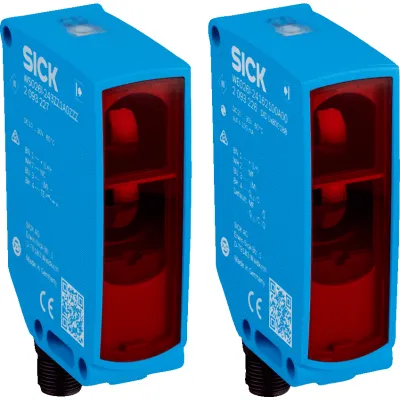 SICK Kompakt-Lichtschranke WSE26P-24162100A00 | Einweg | 60 m | M12 Stecker | IO-Link | Rotlicht | IP66