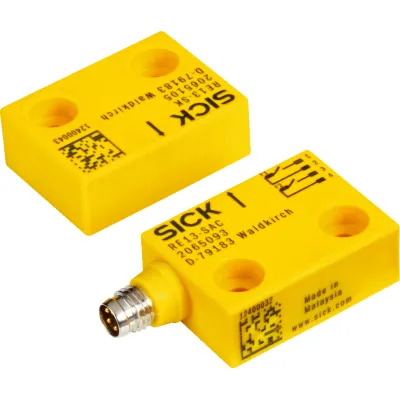 SICK Berührungsloser Sicherheitsschalter RE13-SAC 1059503 | M8 Steckverbinder | 2 Schließer | 26x36x13 mm | Quader | ABS