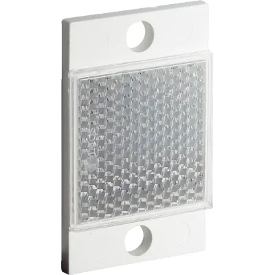 Sick Reflektor PL10F 5311210 | Feintripelreflektor für Lasersensoren | rechteckig 20x32 mm | 2 Befestigungslöcher