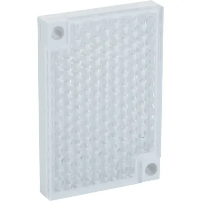 SICK Reflektor PL40A 1012720 | rechteckig 40x60 mm | Kunststoff | anschraubbar | bis 65°C | flach | robust