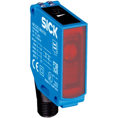 SICK Reflexions-Lichtschranke WL12G-3O2431S51 | PNP | 4 m Schaltabstand | M12 Stecker | LED Rotlicht | IP66