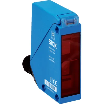 Sick Reflexionslichtschranke WL34-R230 | 22m Reichweite | Wechsler NO/NC | Relais | IP67 | 24–240V AC/DC | Kunststoff