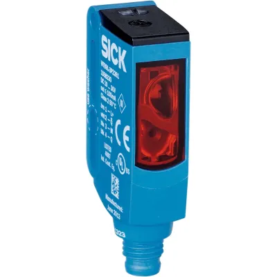 Sick Reflexionslichttaster WTB9L-3P2261 | PNP | Laser Rotlicht | 300mm | M8 4-polig | IP67 | Hintergrundausblendung