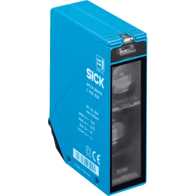 SICK Reflexions-Lichttaster WT24-2B440 | 1200mm Reichweite | NPN | M12 4-polig | DC | Hell-/Dunkelschaltend
